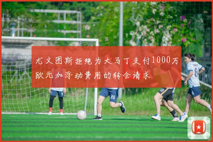 尤文图斯拒绝为大马丁支付1000万欧元加浮动费用的转会请求
